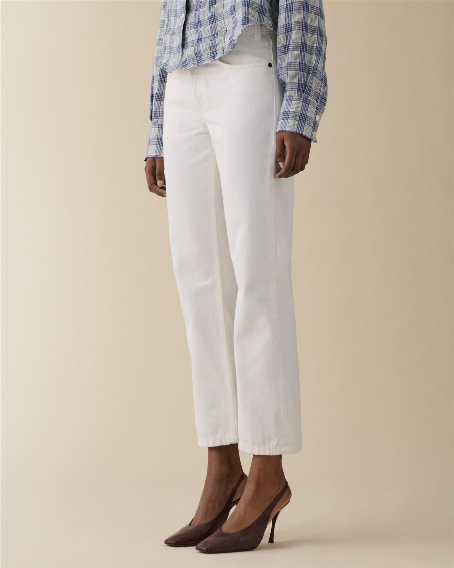 Sisli Cropped Natural White - Off-White