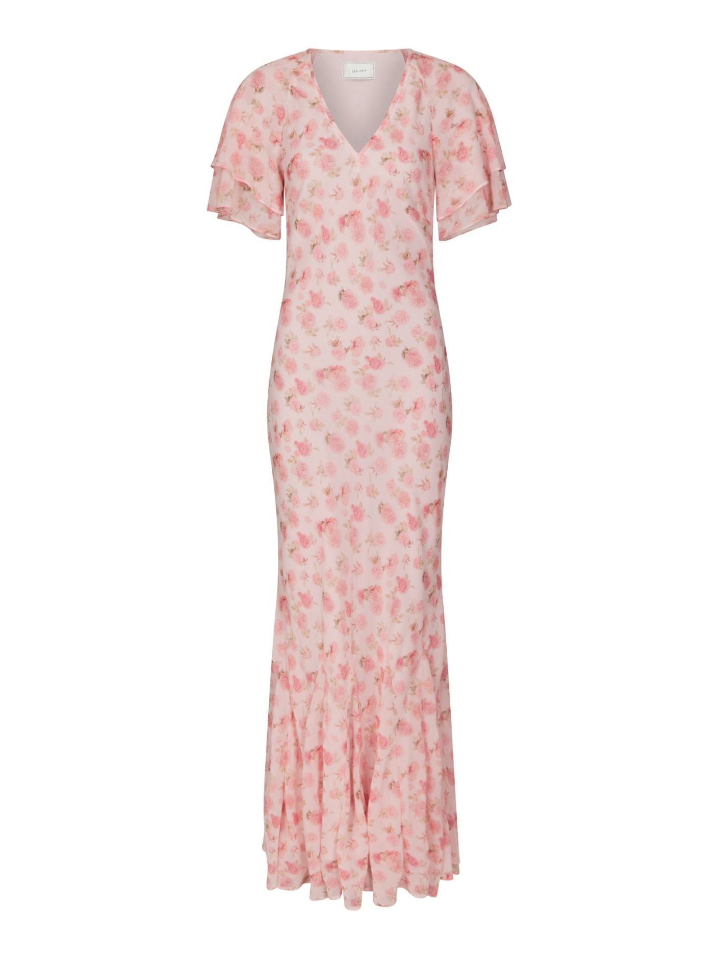 Celesse Flower Fade Dress Light Pink - Pink