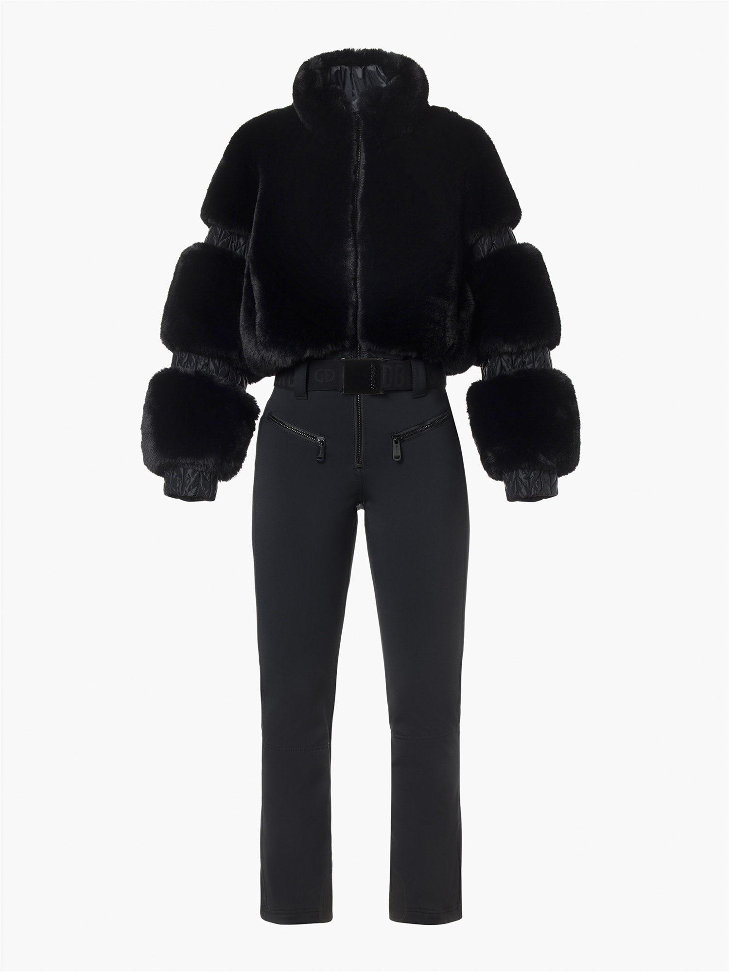 Lieke Ski Suit Black - Black