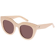 Le Hitz Air Heart Ivory Sunglasses - Ivory
