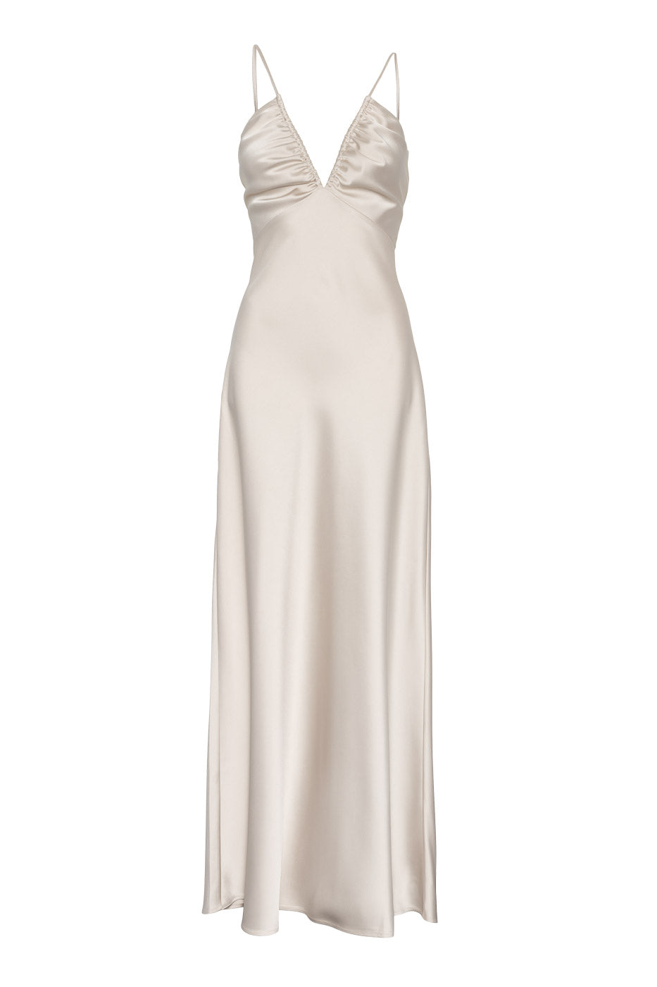 Alexis Maxi Dress Champagne - Cream