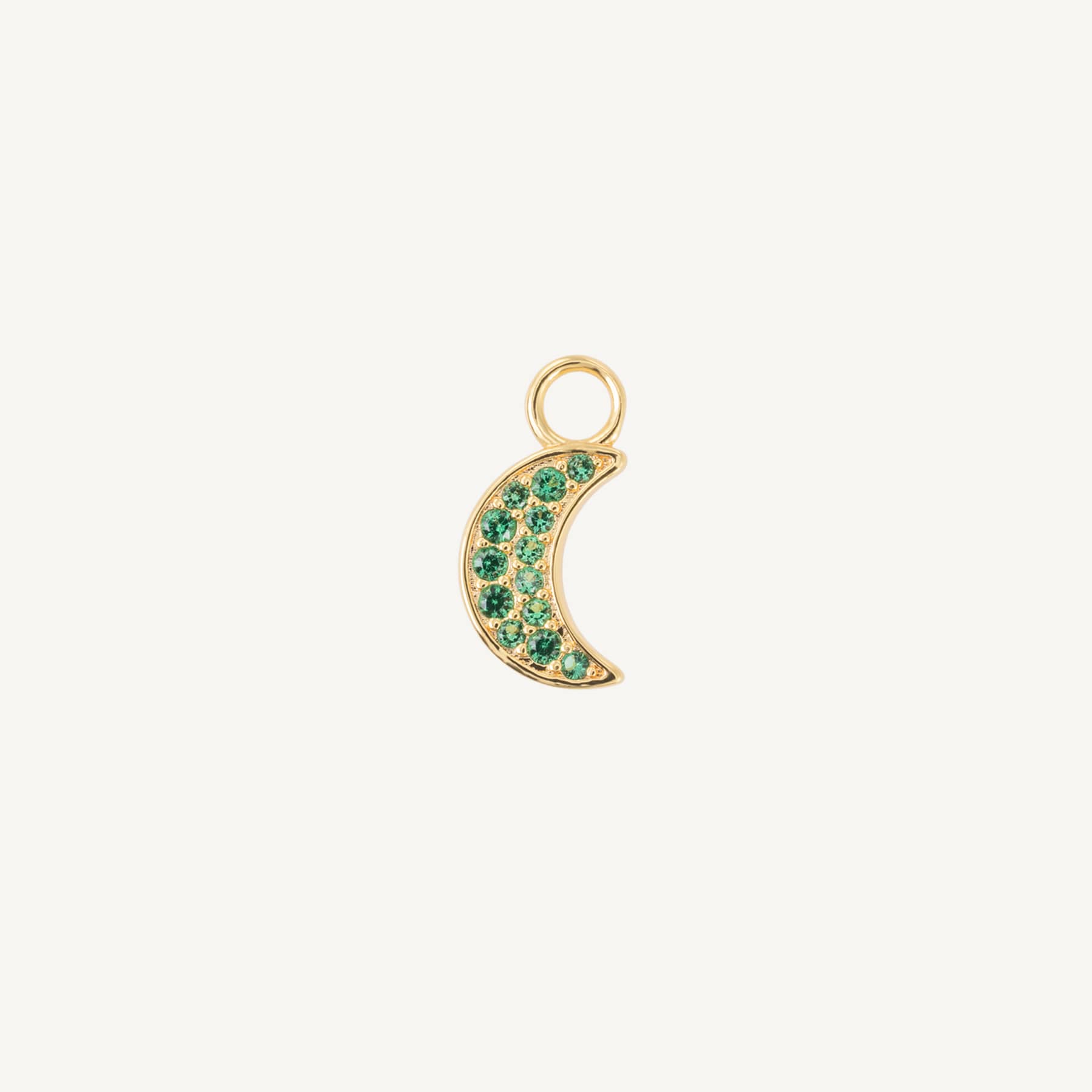 Elise Charm Green - Gold