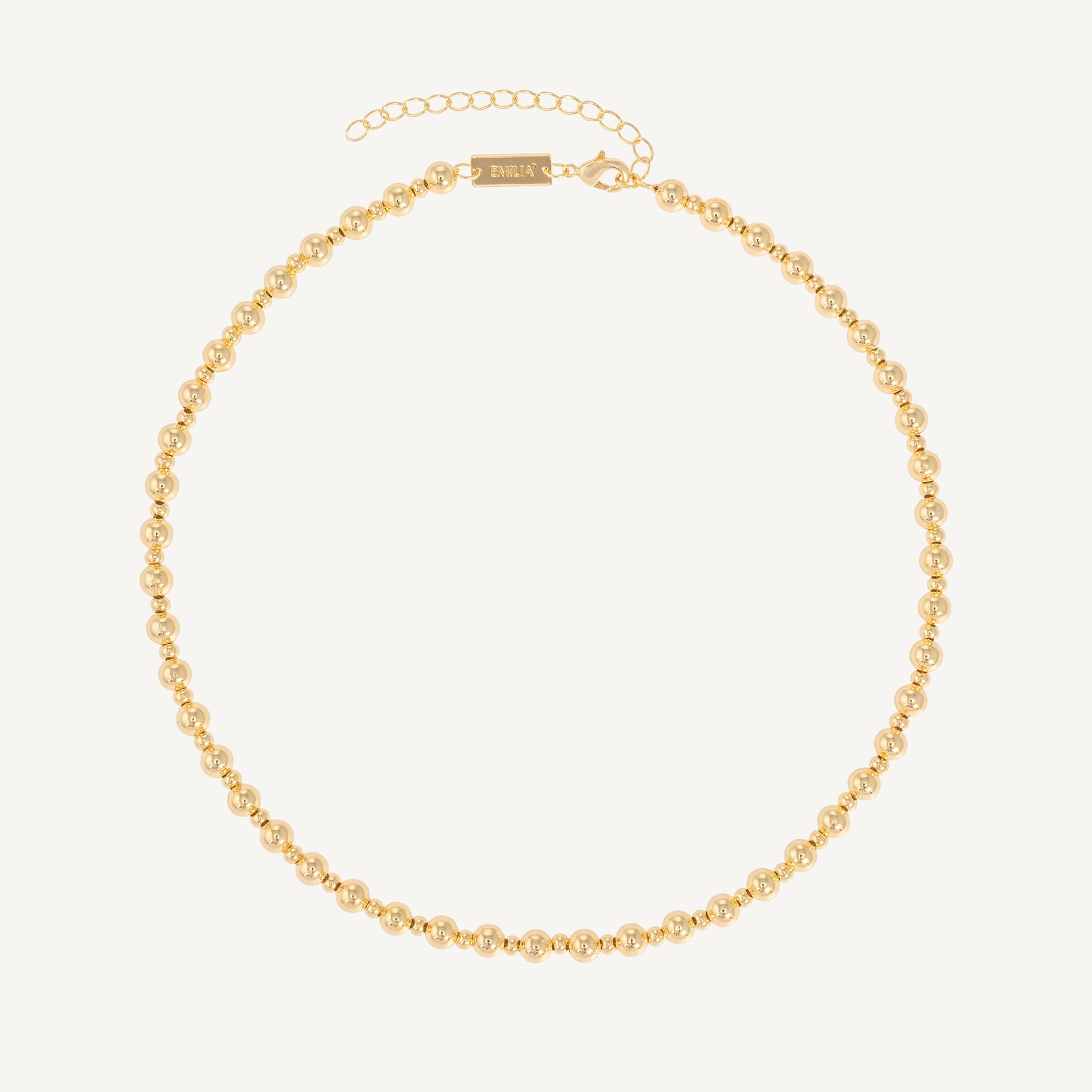 Alex Necklace 35-40cm - Gold