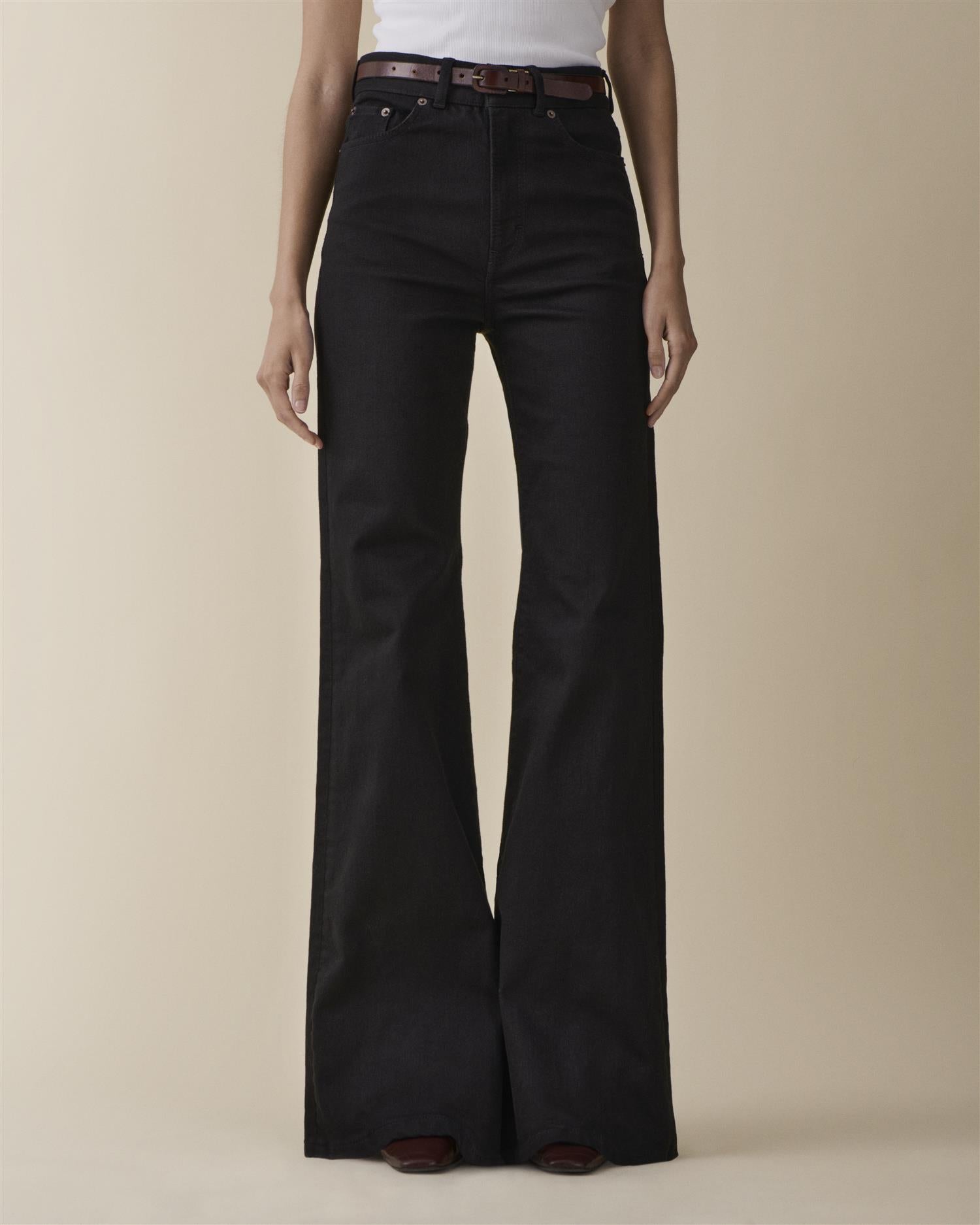 Fuji Rinse Stay Black Jeans - Black
