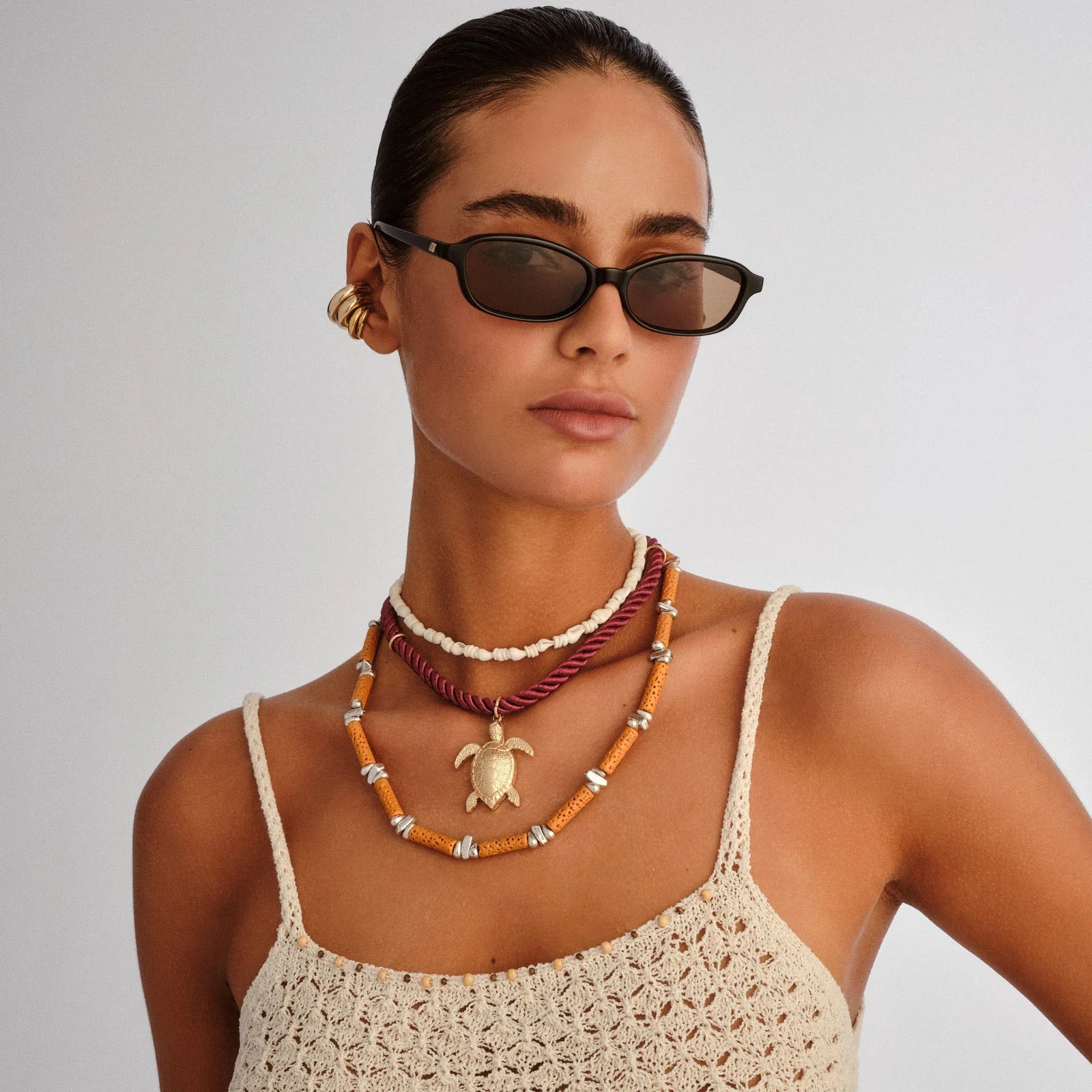 Honey Pot Black Sunglasses - Black