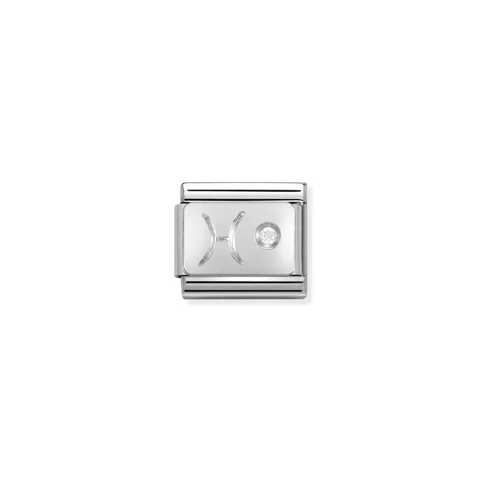 Zodiac Pisces Silver Link - Silver
