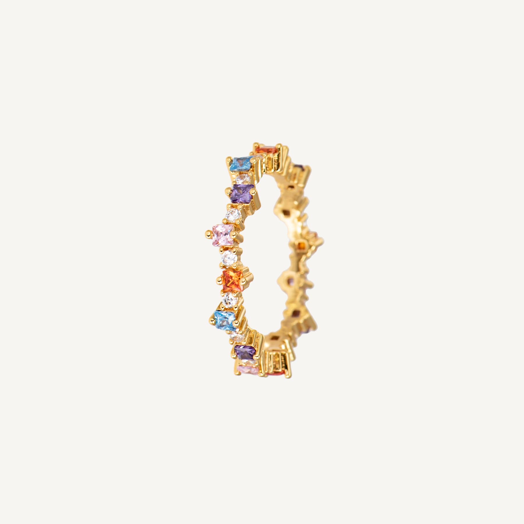 Mixed Ring Bright - Gold