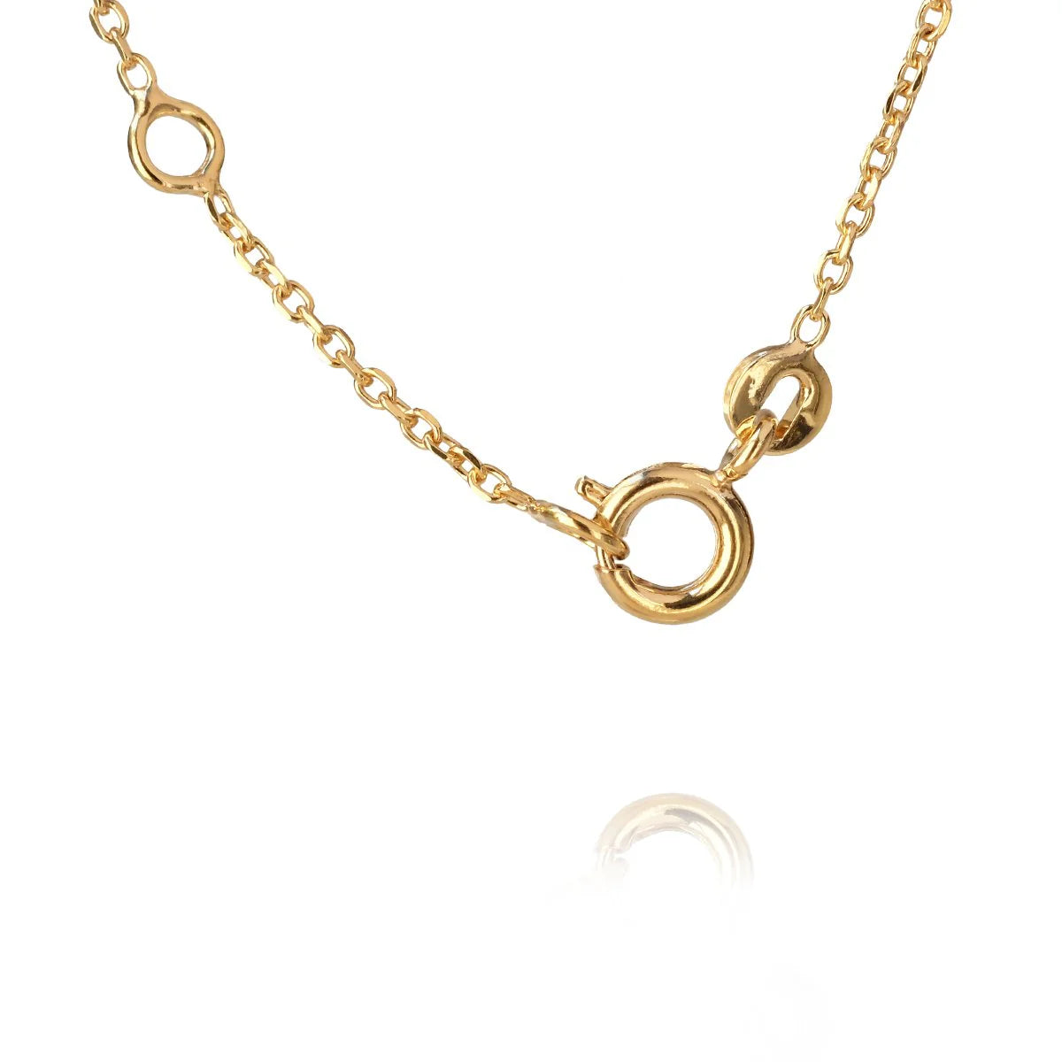Classic Petite Necklace Gold Greige - Gold