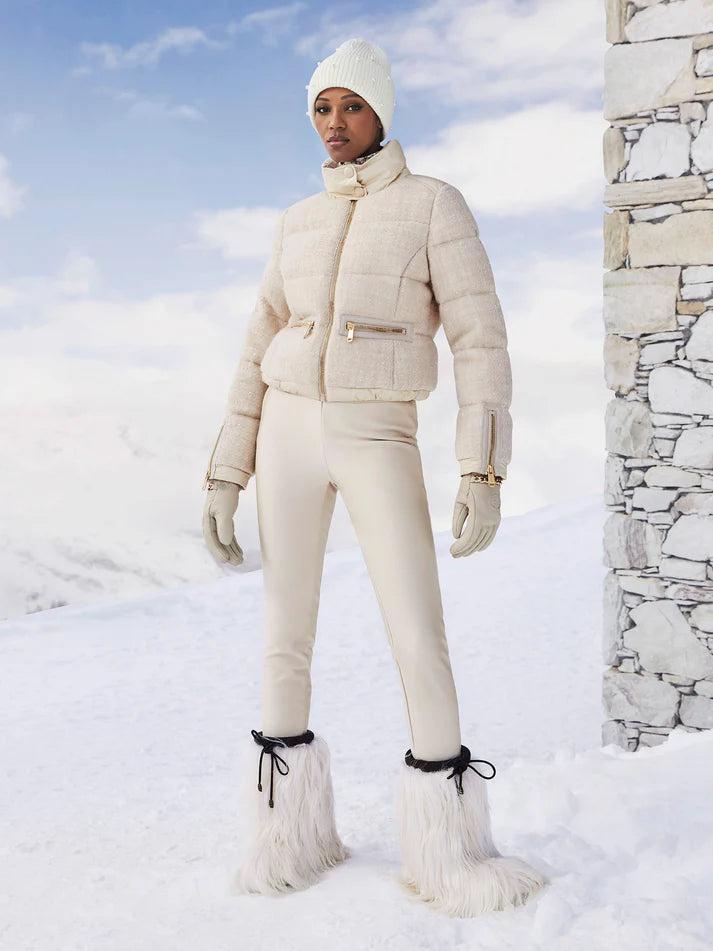 Chamonix Ski Jacket Cream - Cream